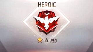 Heroic to Grandmaster journey ????????_ In 60 sec ❤️_#shorts #freefire #hiroictograndmaster#gamingwithhide