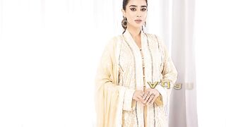 Adan's Pert Embroidered Chiffon