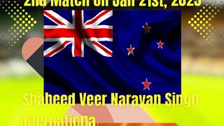 India vs NewZealand 2nd ODI Match
