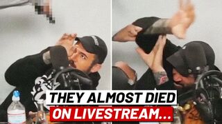 4 Streamers Who Almost Died LIVE!