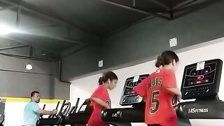 Finally got to do this trend! ????❤???????? DANCING IN GYM
