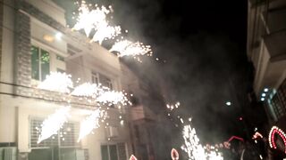 Faizavlog10 856.337 || fire work in Marriage ceremony