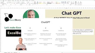 Excel - Chat GPT   Excel - The future is here_ don_t miss out(1080P_HD)
