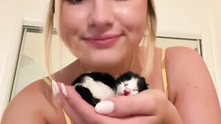 Cat Knocking the Camera Over! 12