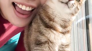 Cat Tries to Fit in a Tiny Box! 14