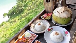 With view