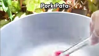 Sweetened sour pork