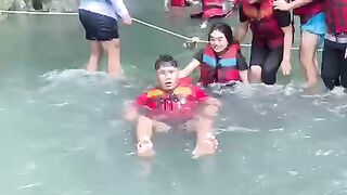 Happy rafting
