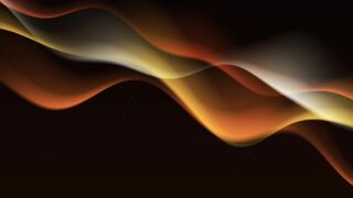Elegant Glowing Abstract Waves Background