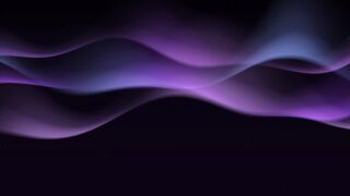 Purple & Blue Abstract Wave Motion Background | Ambient Visuals