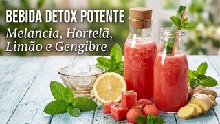 Suco Detox : Hidratação Profunda e Fim do Inchaço!