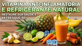 Anti-Inflamatório: Imunidade e Energia em Copo!
