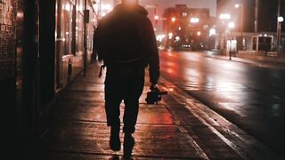 just walking in the night