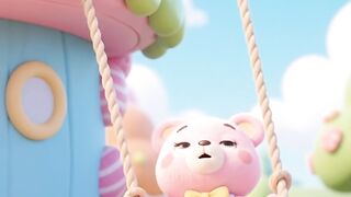 🍭 Magical Candy House 🏡🧸 | Cute Teddy Bear Cartoon #Shorts