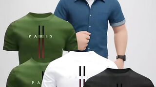 Kit com 2 Camisetas California para Homem, 100% Algodão Premium