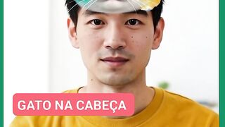 GATO NA CABEÇA