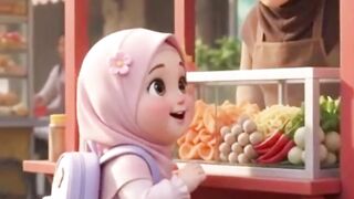 Litle kid buy seblak