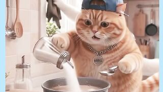GATO BEBEU ÁGUA SUJA