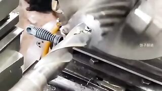 Pakistani Mechanic Restores a Damaged Gear Wheel 🔧 | Satisfying Mechanical Repair – Part 3