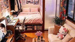 Small room but cozy✨️🤍
