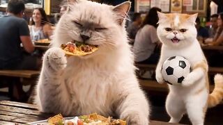 Cat Refusing to Give the Toy Back! 20