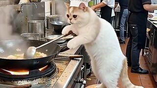 Cat Sleeping in the Weirdest Position Ever! 19