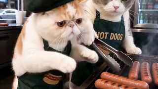Cat Meets a Mirror for the First Time! 15