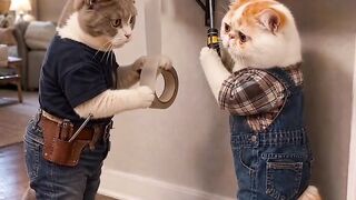 Cat Discovers the Ceiling Fan! 16