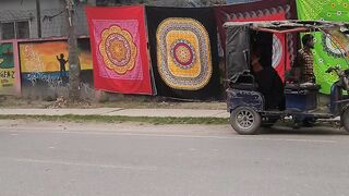 Nokshikatha in road site business
