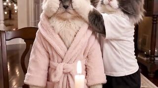 Kitten Meets Dog for the First Time! 🥺 22