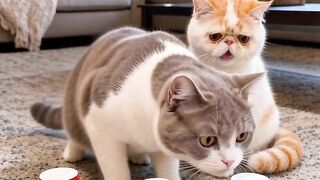 Cat Fighting its Own Shadow! 18