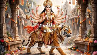 Maa Chandraghanta Mantra | Navratri Day 3 | तीसरे दिन माँ चंद्रघंटा के दर्शन