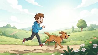 Boy and Dog