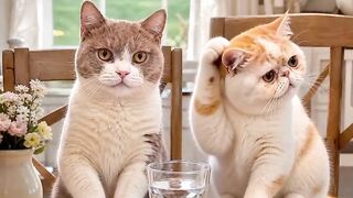 Cat Steals Dog's Bed! Boss Feline! 22