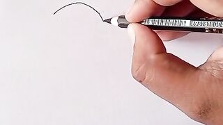 Easy drawing pencil ✏️📝 saktch 3