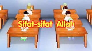 Dodo Nyontek Saat Ulangan! Belajar 20 Sifat Wajib Allah | Kartun Islami Anak