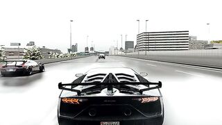 Sim Racing Duo Trough The City With My New Veneno