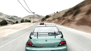 Sim Racing My New Mitsubisi Evo With My Buddy