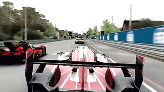 F1 Car Duo Sim Racing Though The City