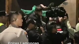 Diduga Hendak Buat Ricuh, Puluhan Anggota Perguruan Silat Diamankan Polres Lamongan