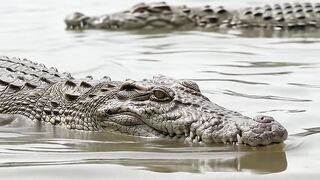 The crocodiles.