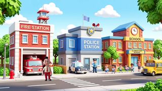When I Grow Up: Firefighter, Police, or Teacher