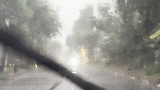 Driving in Heavy Rain