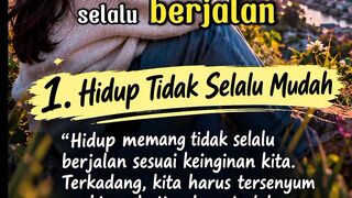Hidup memang tidak selalu berjalan sesuai harapan🥺🥺