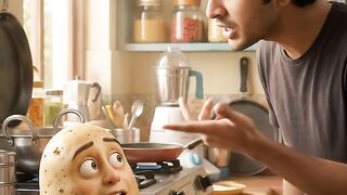 आलू ने तो भाई की बेइज्जती कर दी! 🤣🥔
