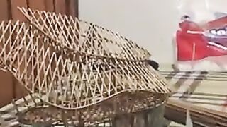 Mock Up unit bamboo villa