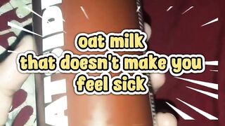 one type of chocolate-flavored oat milk in Indonesia