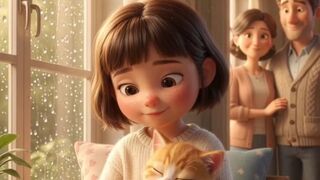 The Little Cat Who Found a Home 🐱❤️ | Heartwarming 3D Animated Short Film