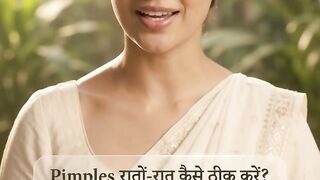 Pimples रातों-रात कैसे ठीक करें?