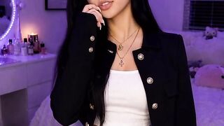 Cardigan Girl Happy Hello 👋 5